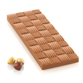 Silikomart 68g Riga-T Polycarbonate Chocolate Bar Mould Vincent Guerlais